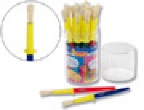 Pinceis escolares jovi - frasco 20 unidades , Jovi , 28481 , 8412027006668
